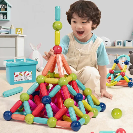 Joy Magnetic Sticks Building Blocks For Kids Early Learning & Development